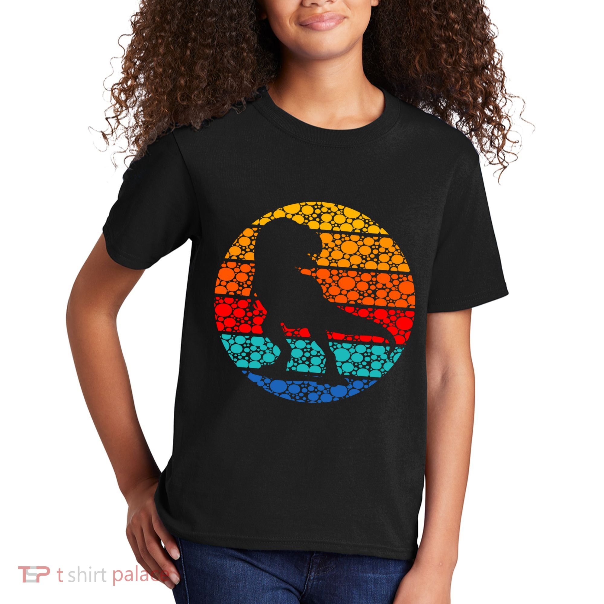 Polka Dots Trex International Dot Day Kids T-Shirt
