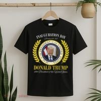 President Donald Trump Inauguration Day 2025 Memorabilia Gift T-Shirt thumb 2