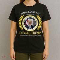 President Donald Trump Inauguration Day 2025 Memorabilia Gift T-Shirt thumb 4