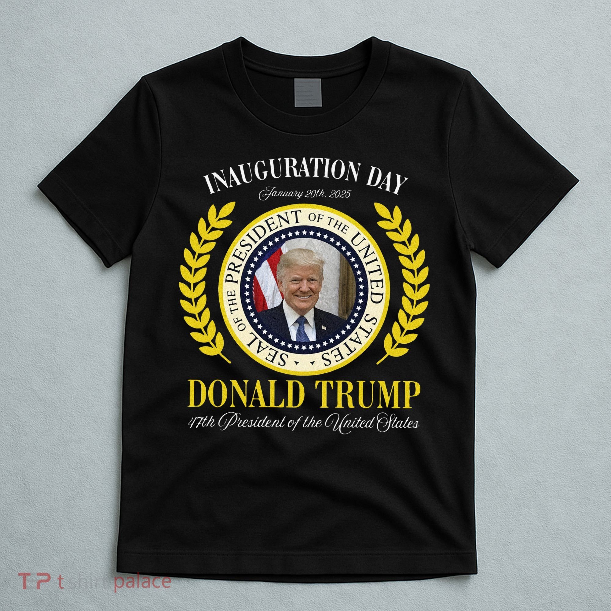 President Donald Trump Inauguration Day 2025 Memorabilia Gift T-Shirt