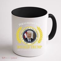 President Donald Trump Inauguration Day 2025 Memorabilia Gift Coffee Mug thumb 1