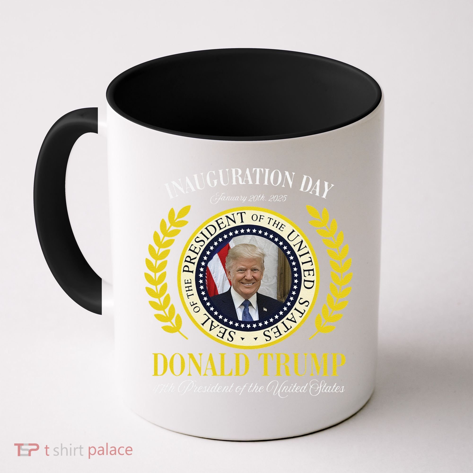 President Donald Trump Inauguration Day 2025 Memorabilia Gift Coffee Mug