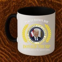 President Donald Trump Inauguration Day 2025 Memorabilia Gift Coffee Mug thumb 2