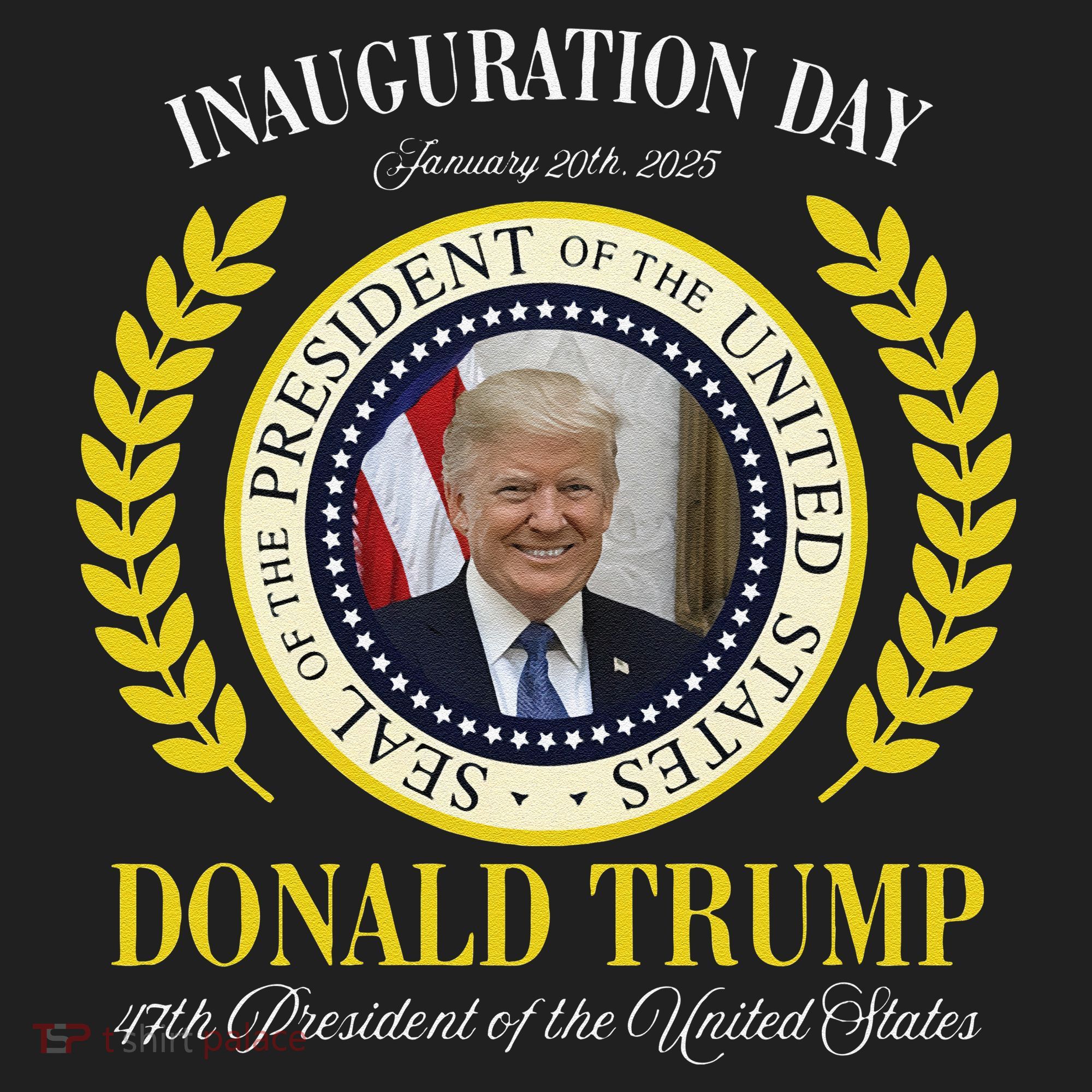 President Donald Trump Inauguration Day 2025 Memorabilia Gift Tumbler