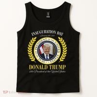 President Donald Trump Inauguration Day 2025 Memorabilia Gift Tank Top thumb 2