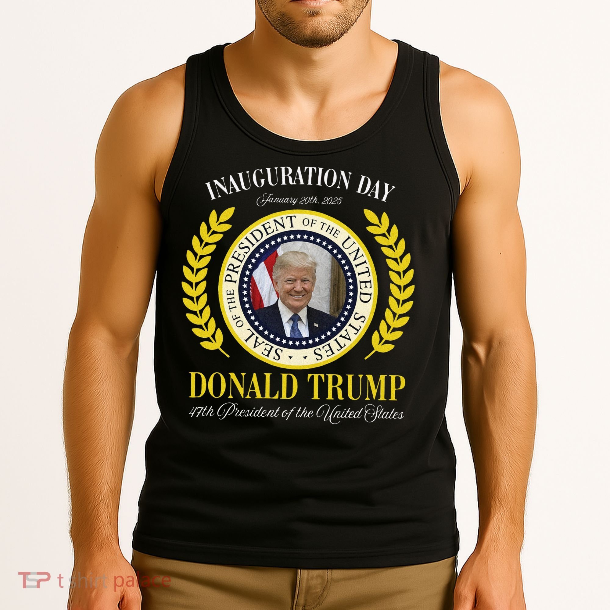 President Donald Trump Inauguration Day 2025 Memorabilia Gift Tank Top