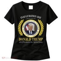 President Donald Trump Inauguration Day 2025 Memorabilia Gift Women's T-Shirt thumb 0