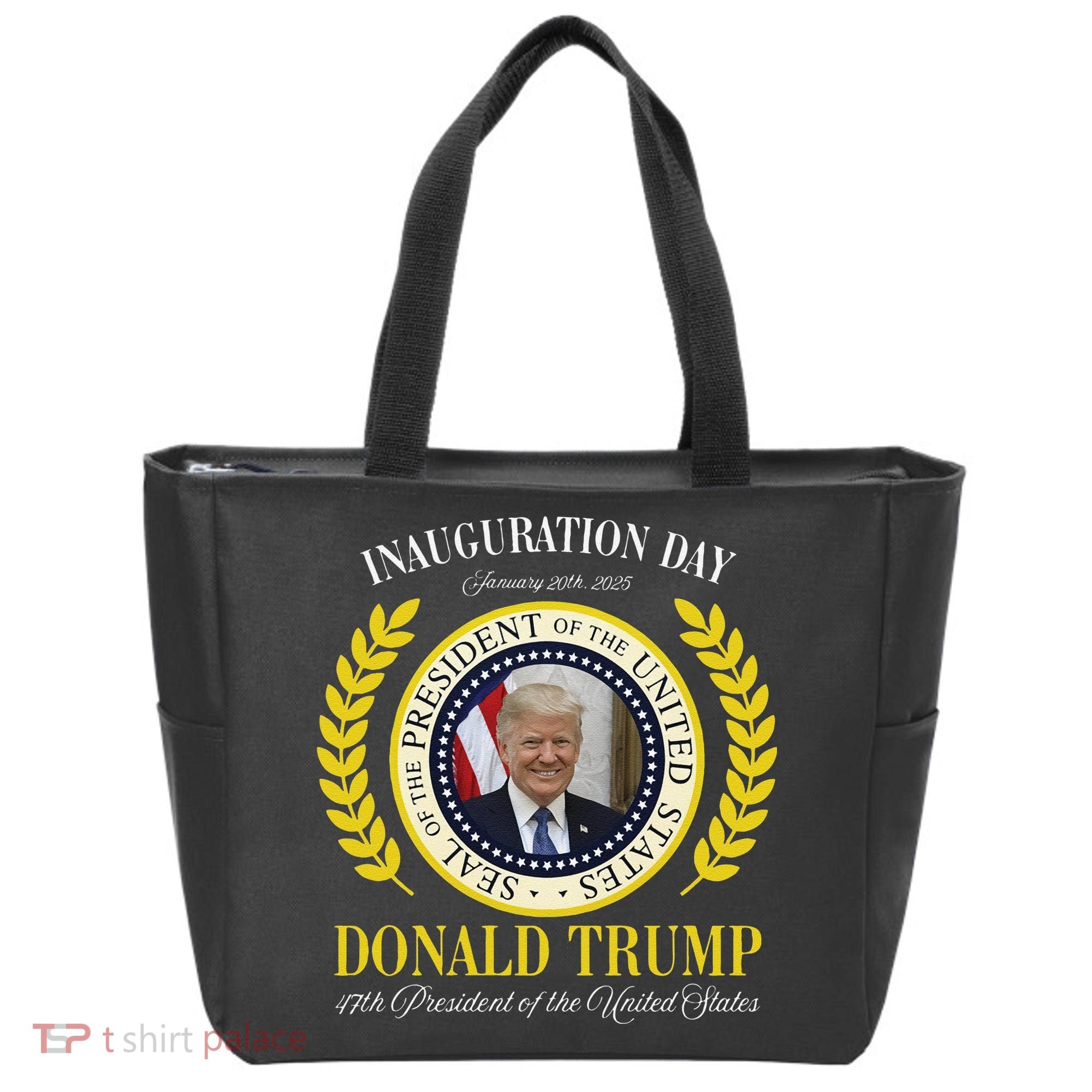 President Donald Trump Inauguration Day 2025 Memorabilia Gift Tote Bag