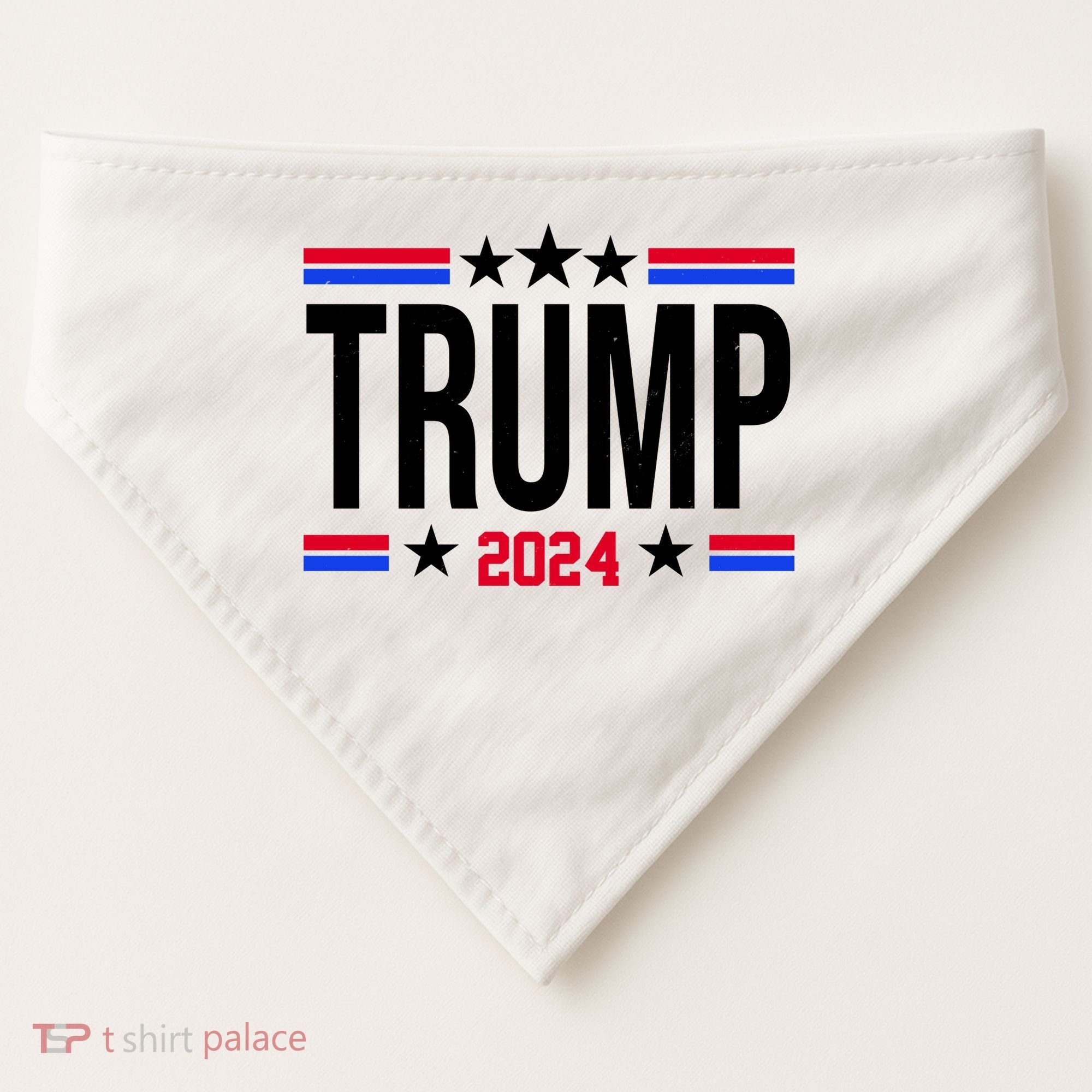 Pro Donald Trump 2024 Usa Election USA-Made Doggie Bandana