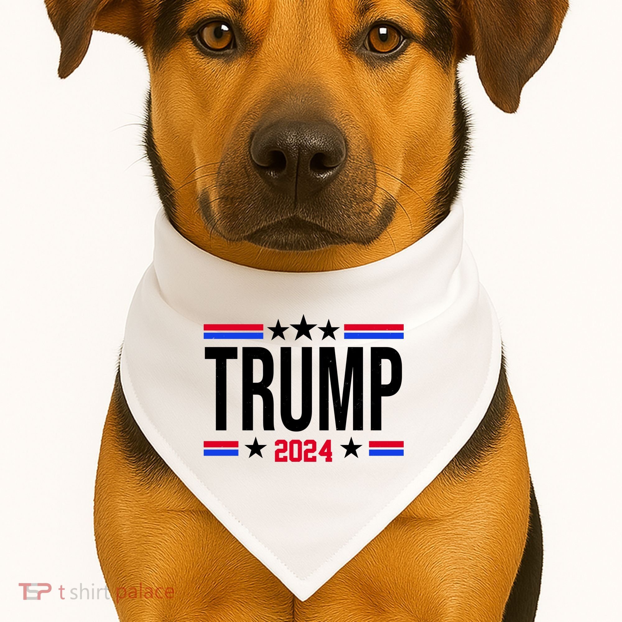 Pro Donald Trump 2024 Usa Election USA-Made Doggie Bandana