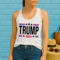 Pro Donald Trump 2024 Usa Election Women's Tank Top thumb 2