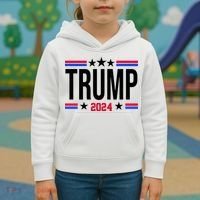 Pro Donald Trump 2024 Usa Election Kids Hoodie thumb 3