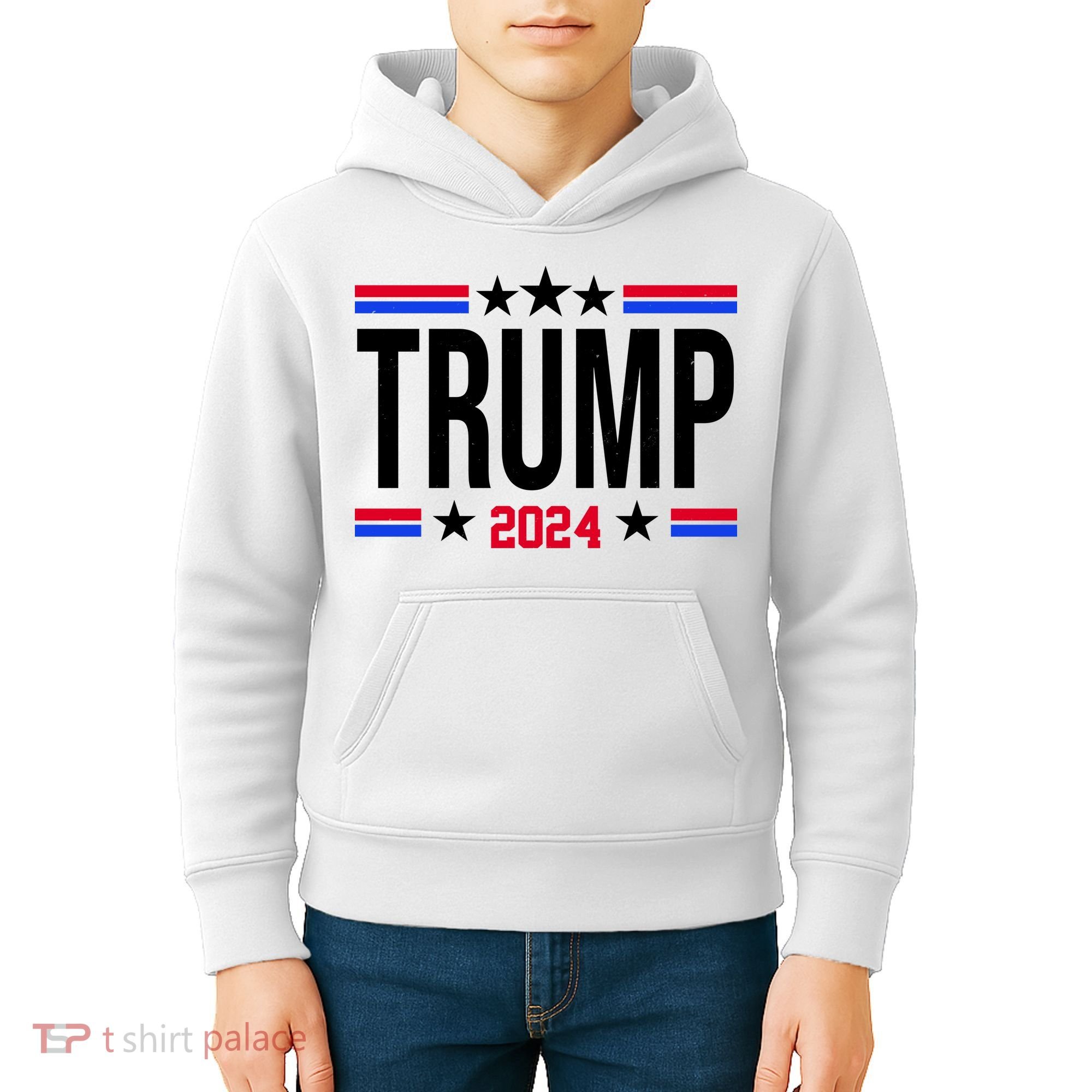 Pro Donald Trump 2024 Usa Election Kids Hoodie