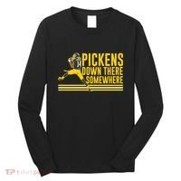 Pickens Down There Somewhere George Pickens Football Lover Long Sleeve Shirt thumb 0