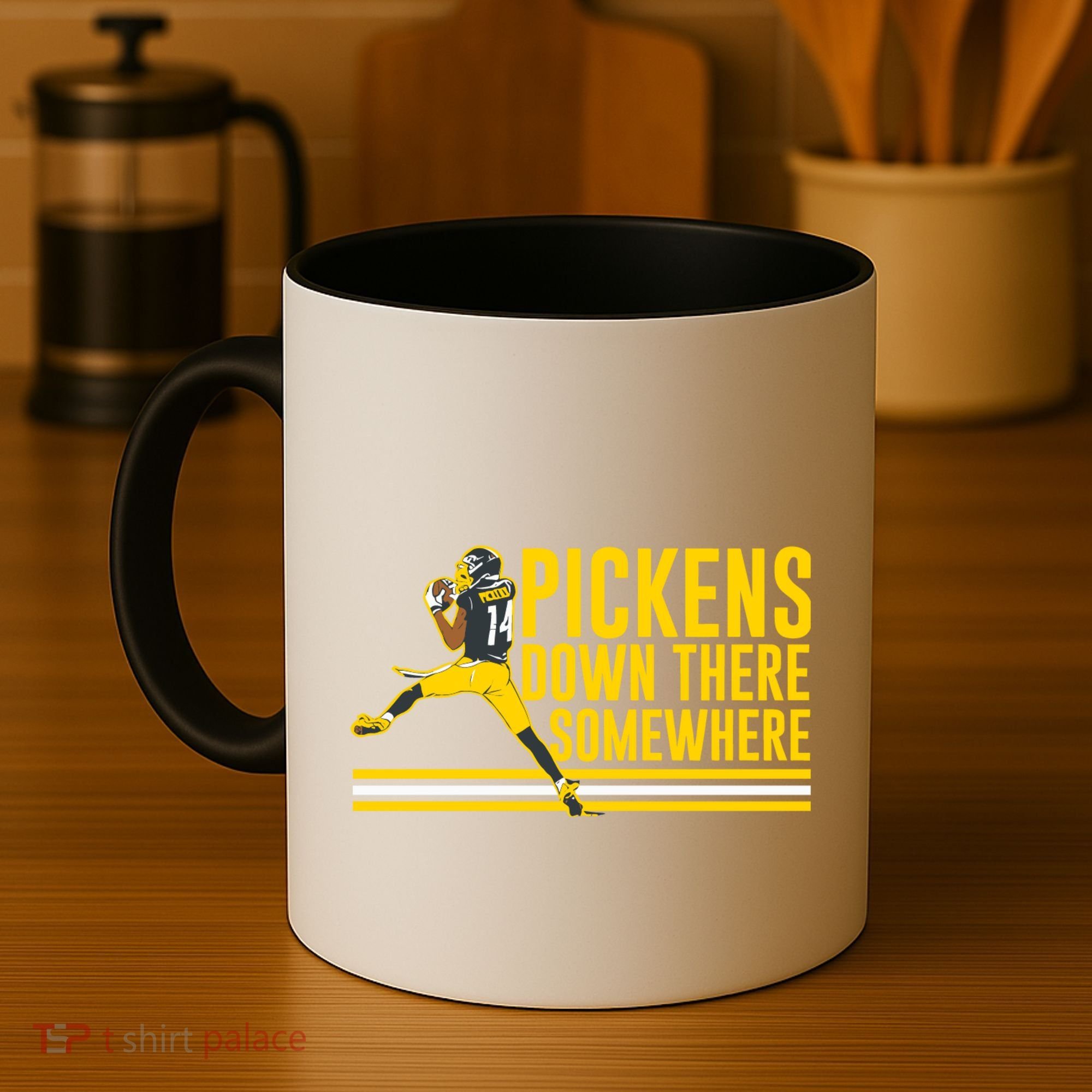 Pickens Down There Somewhere George Pickens Football Lover Coffee Mug