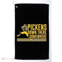 Pickens Down There Somewhere George Pickens Football Lover Golf Towel thumb 0