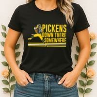 Pickens Down There Somewhere George Pickens Football Lover Women's T-Shirt thumb 2