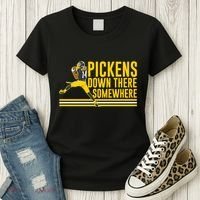 Pickens Down There Somewhere George Pickens Football Lover Women's T-Shirt thumb 3