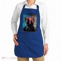 President Donald Trump Sitting On United States Throne Meaningful Gift Apron thumb 2