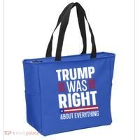 Pro Donald Trump Gift Trump Was Right About Everything Meaningful Gift Tote Bag thumb 2