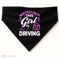 Passed Drivers Test New Driving License Congratulations Teen USA-Made Doggie Bandana thumb 0