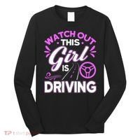 Passed Drivers Test New Driving License Congratulations Teen Long Sleeve Shirt thumb 0