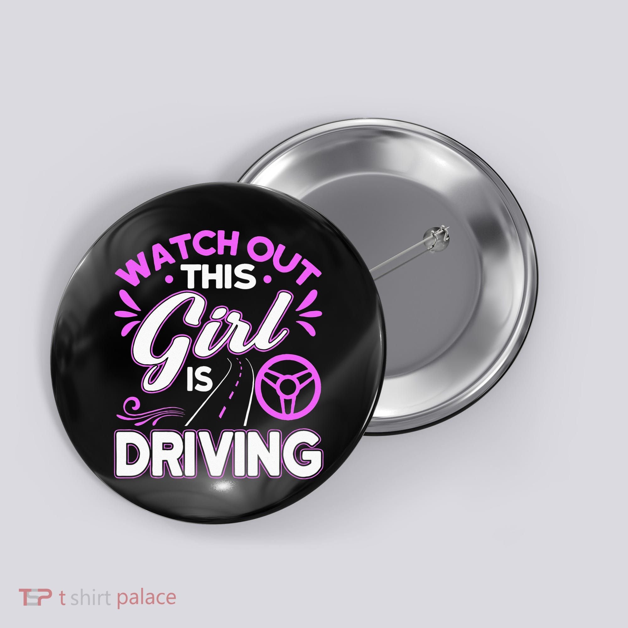 Passed Drivers Test New Driving License Congratulations Teen Button