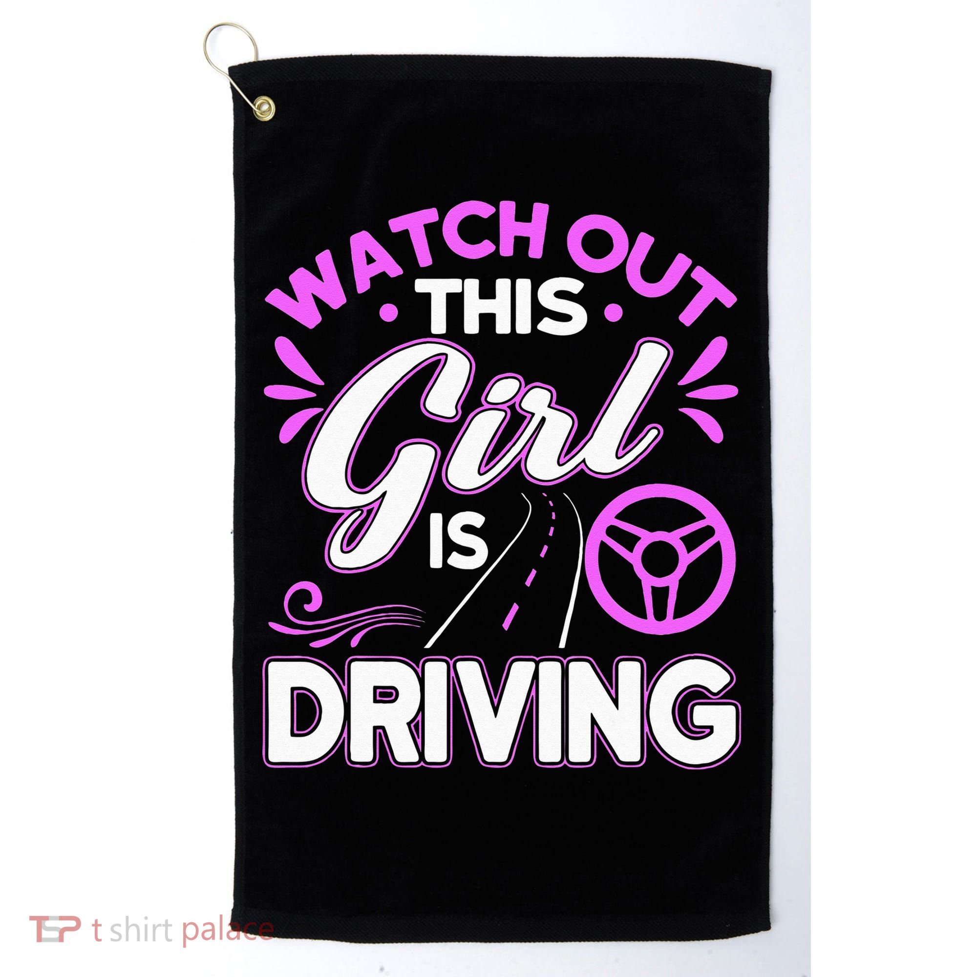 Passed Drivers Test New Driving License Congratulations Teen Golf Towel