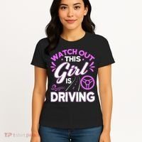 Passed Drivers Test New Driving License Congratulations Teen Women's T-Shirt thumb 4