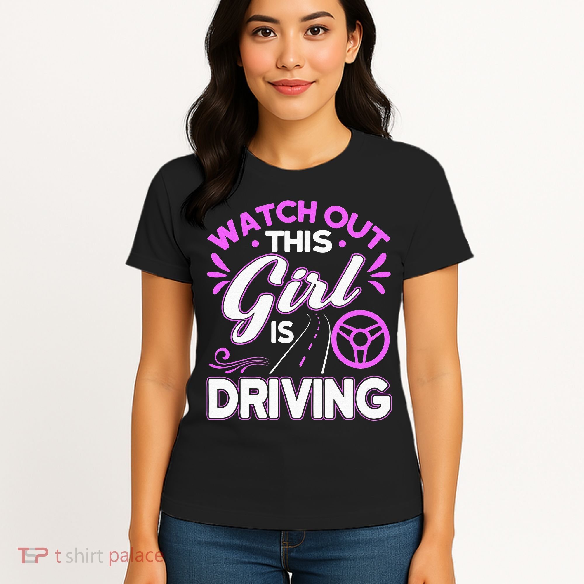 Passed Drivers Test New Driving License Congratulations Teen Women's T-Shirt