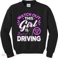 Passed Drivers Test New Driving License Congratulations Teen Kids Sweatshirt thumb 0