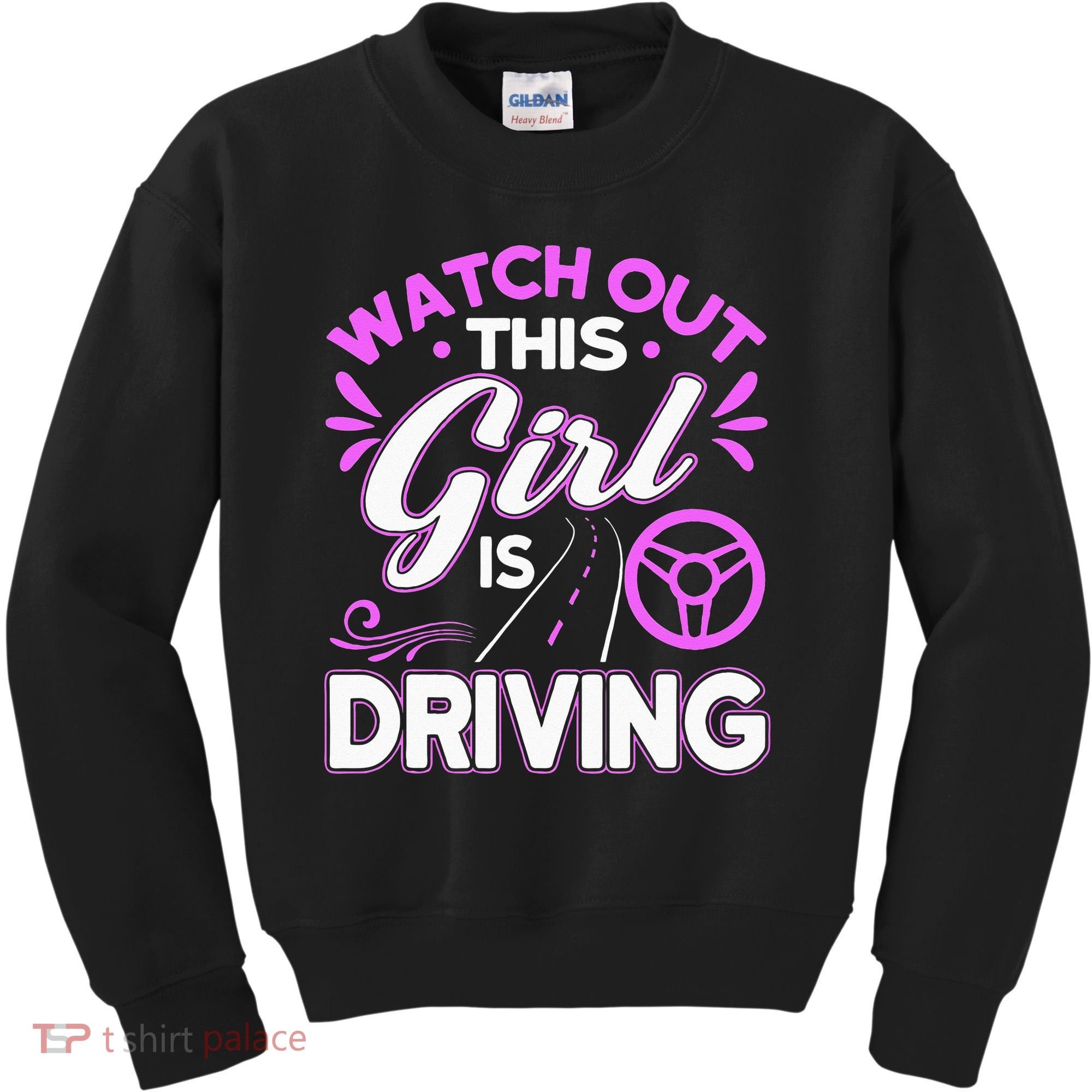 Passed Drivers Test New Driving License Congratulations Teen Kids Sweatshirt