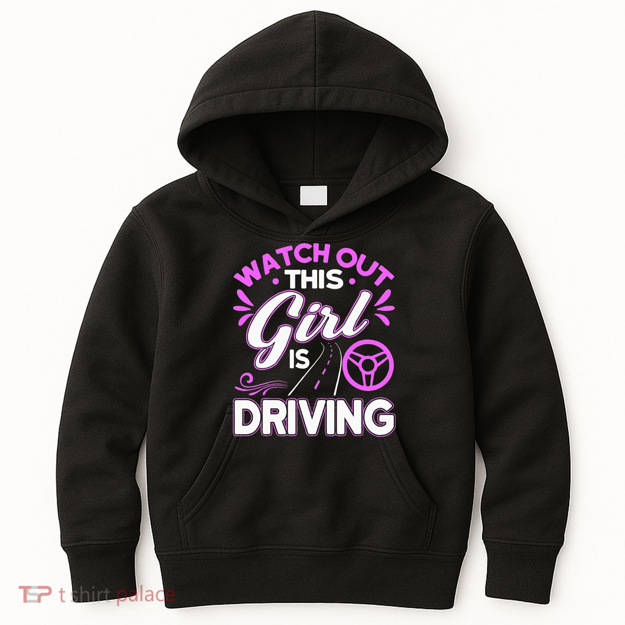 Passed Drivers Test New Driving License Congratulations Teen Kids Hoodie
