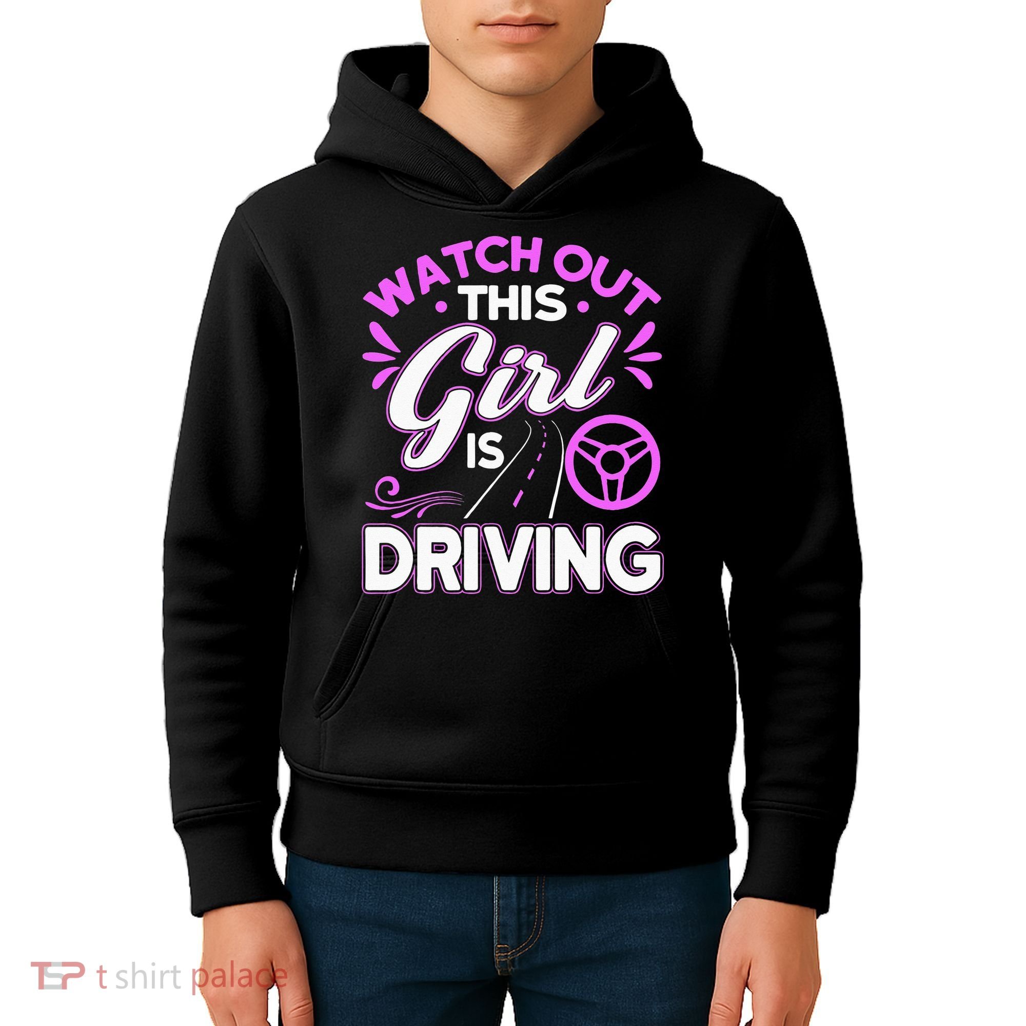 Passed Drivers Test New Driving License Congratulations Teen Kids Hoodie