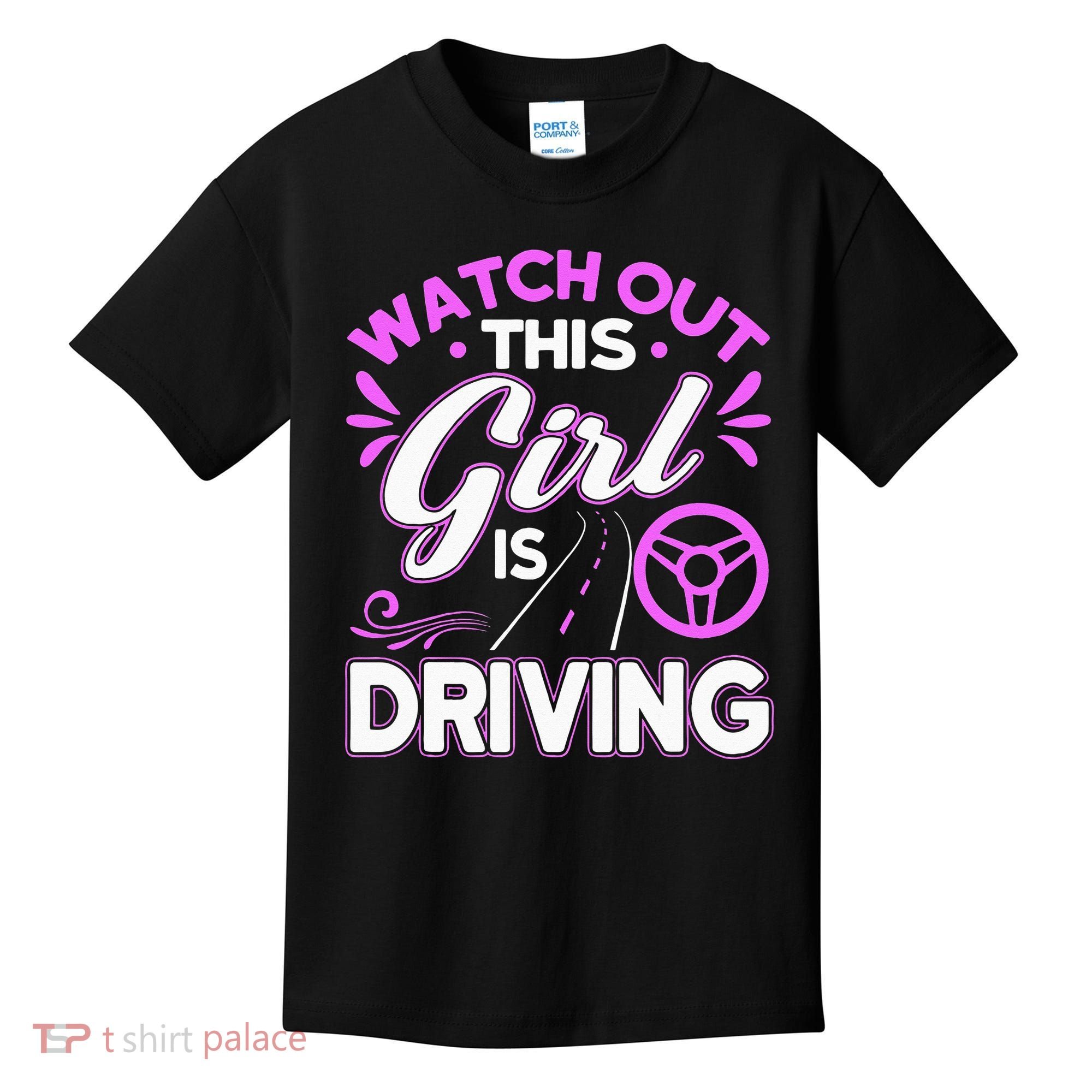 Passed Drivers Test New Driving License Congratulations Teen Kids T-Shirt