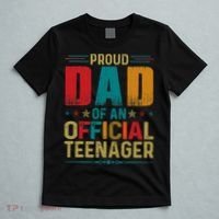 Proud Dad Teenager Funny Bday Party 13 Year Old T-Shirt thumb 5