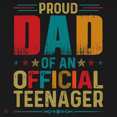 Proud Dad Teenager Funny Bday Party 13 Year Old Ornament