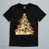 Pug Dogs Tree Christmas Sweater Xmas Pet Animal Dog Gifts T-Shirt thumb 5
