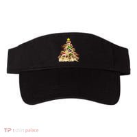Pug Dogs Tree Christmas Sweater Xmas Pet Animal Dog Gifts Visor thumb 0