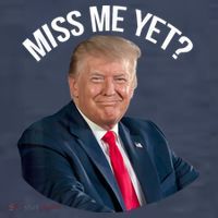 President Donald Trump Miss Me Yet Funny Political 2024 T-Shirt thumb 5
