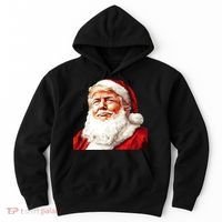 President Donald Trump Santa Claus Hoodie thumb 0