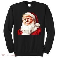 President Donald Trump Santa Claus Sweatshirt thumb 0