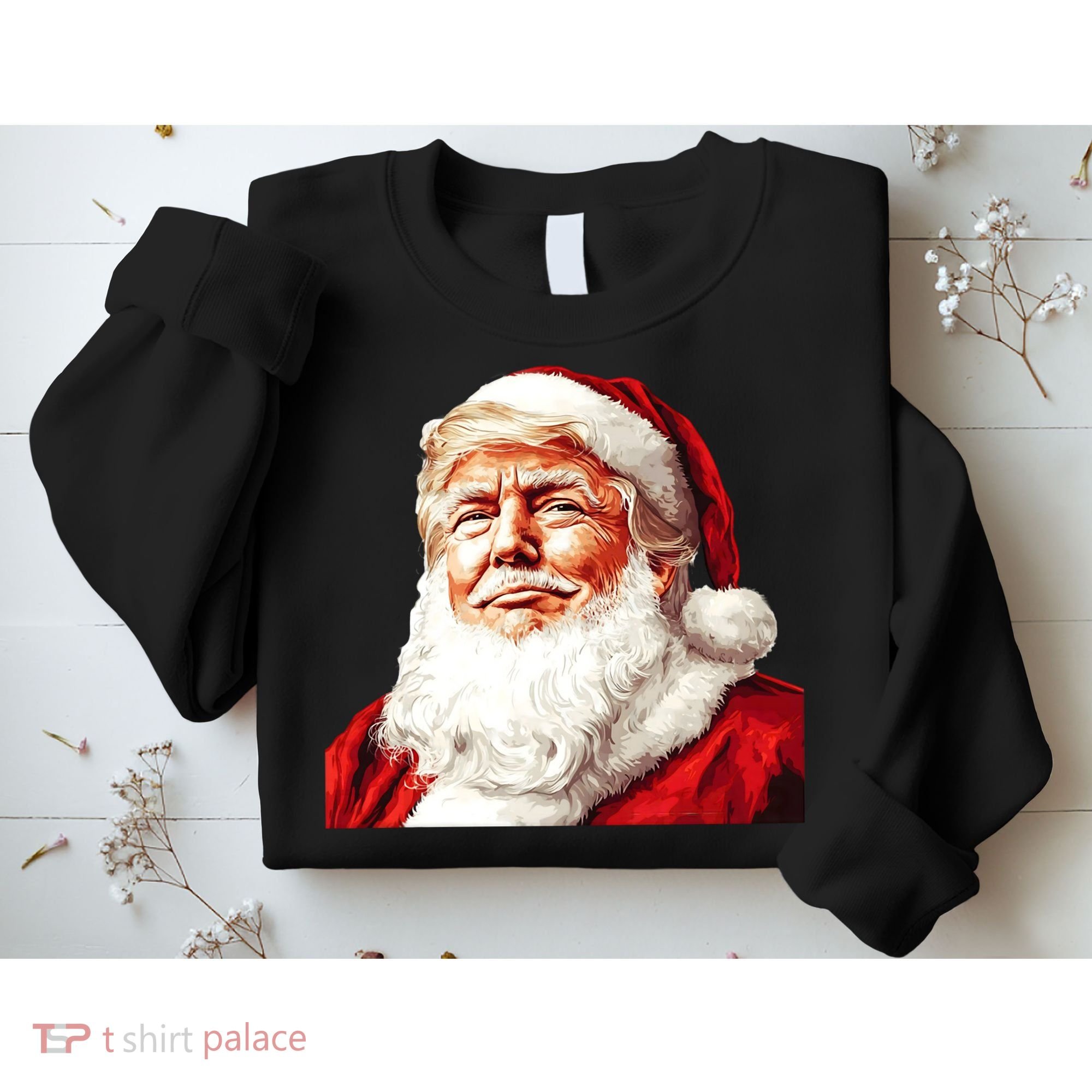 President Donald Trump Santa Claus Sweatshirt