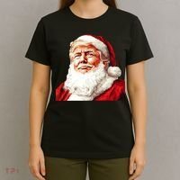 President Donald Trump Santa Claus T-Shirt thumb 4