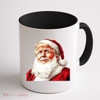 President Donald Trump Santa Claus Coffee Mug thumb 1