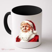 President Donald Trump Santa Claus Coffee Mug thumb 0
