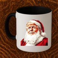 President Donald Trump Santa Claus Coffee Mug thumb 2