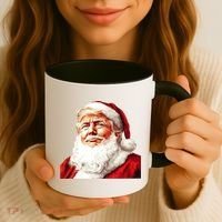 President Donald Trump Santa Claus Coffee Mug thumb 3
