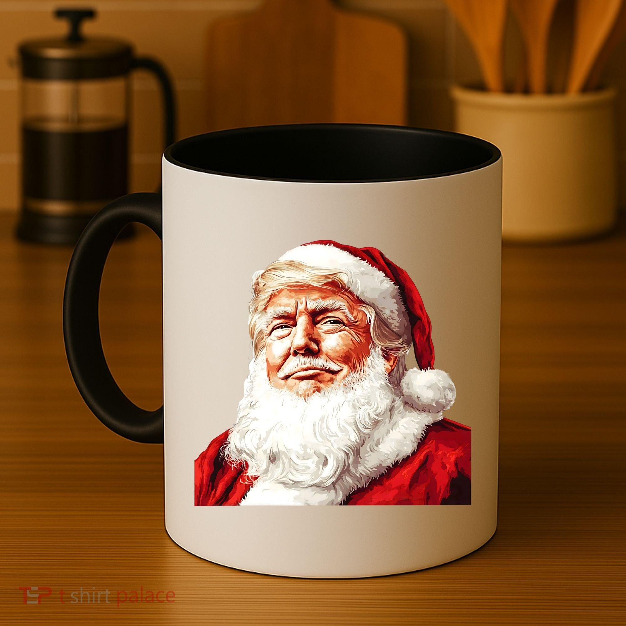 President Donald Trump Santa Claus Coffee Mug