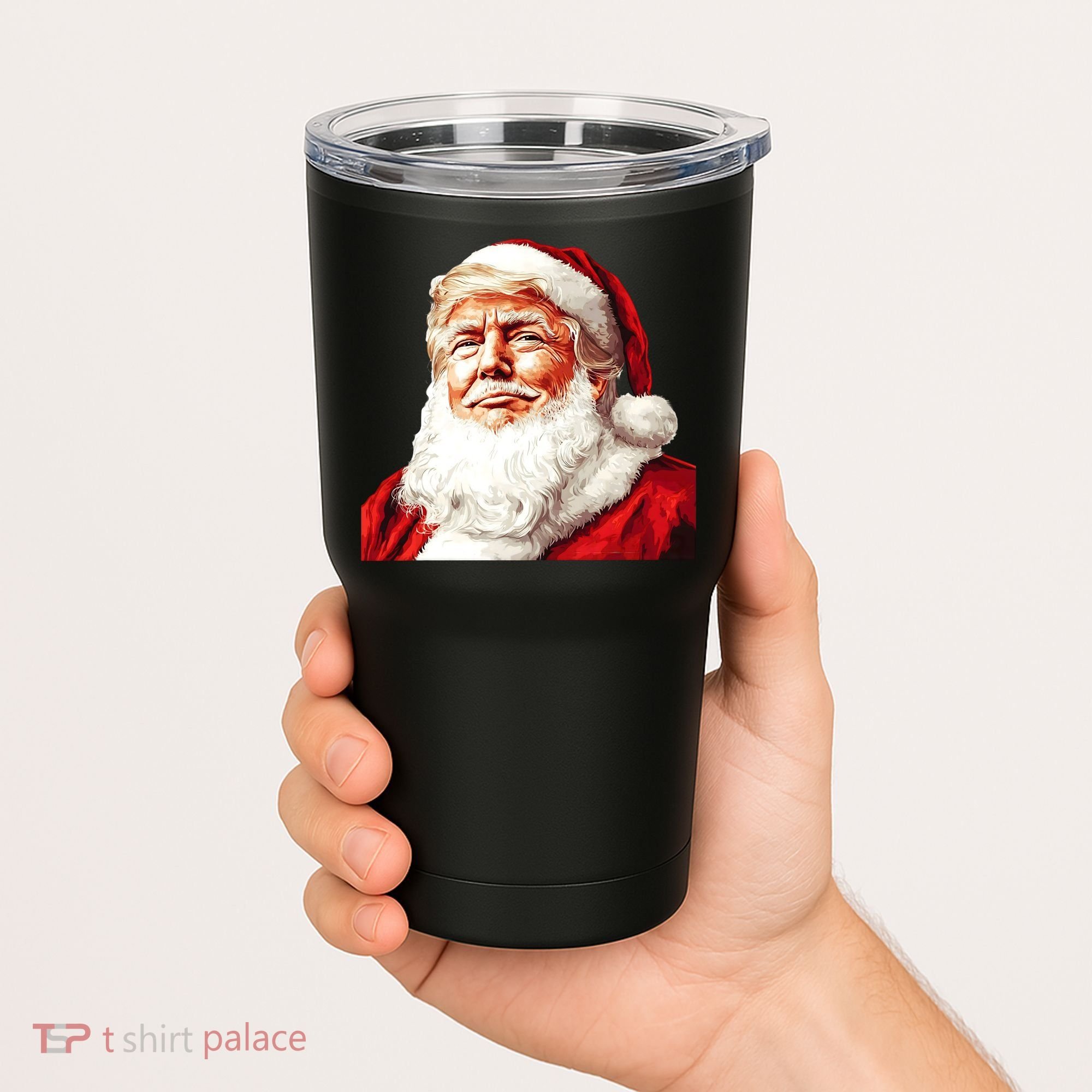 President Donald Trump Santa Claus Tumbler